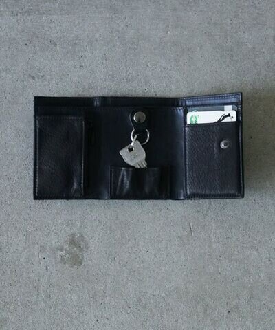 VU PRODUCT｜vu-product-B12[BLACK] leather mini wallet