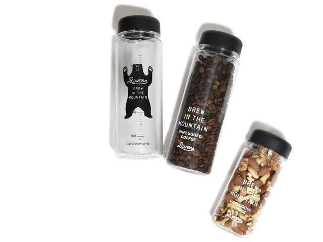 UNPLUGGED COFFEEのグラフィック入りだから、コーヒー豆入れとして使うのもおすすめ