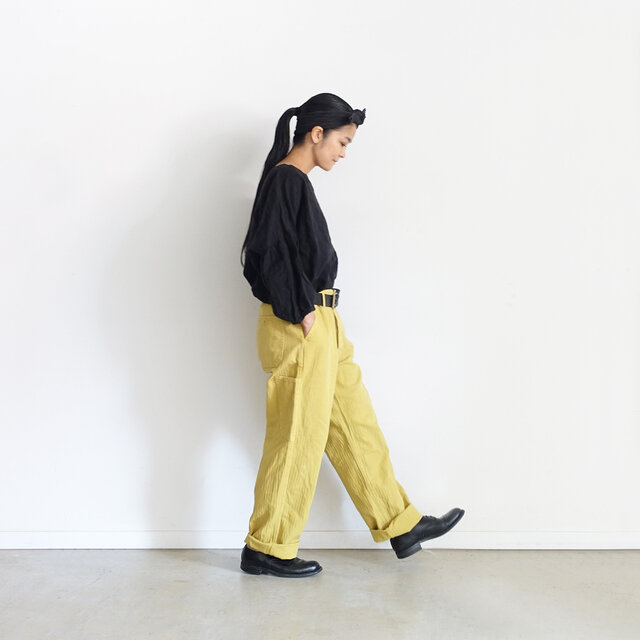 (Model 158cm、Yellow着用)