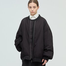 mizuiro ind|ワイドジップダウンブルゾン