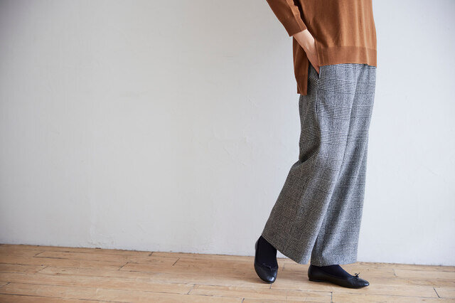 着用カラー:グレンチェック