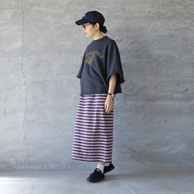 身長160cm / beige×purple着用