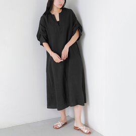TICCA|リネン ツイストスリーブ ワンピース tbfs-405【2026ss先行受注会】