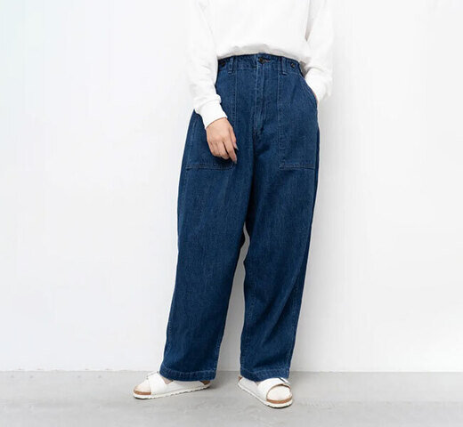 ORDINARY FITS|ordinary fits オーディナリーフィッツ 101JUSD ジェームズファティーグデニム JAMES FATIGUE DENIM / USED