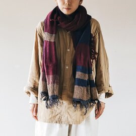 tamaki niime|roots shawl WOOL MIDDLE No.16/クリスマス