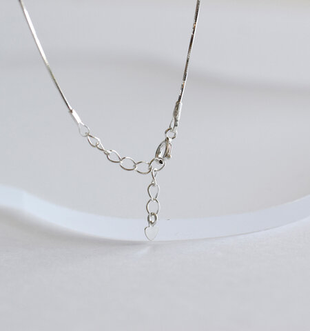 AURA｜シルバー925 スネーク チェーン ネックレス “silver snake chain necklace” a-n001-fn