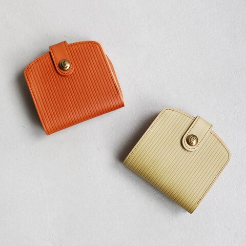 CLEDRAN｜RAY SMALL WALLET bicolor 二つ折り財布