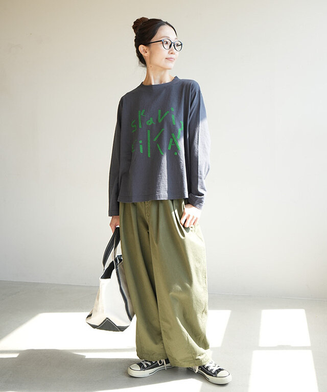 身長:164cm / カラー:80.LIGHT GRAY / サイズ:F