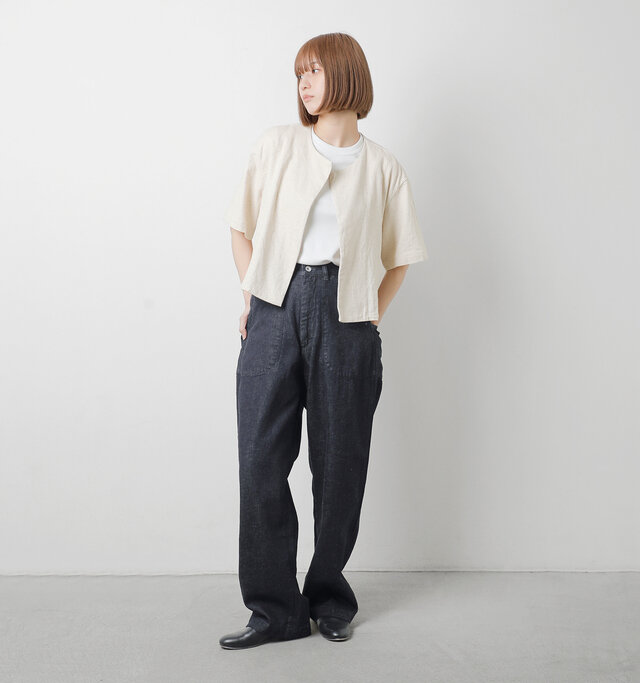 model ai:166cm / 47kg
color : indigo / size : 1