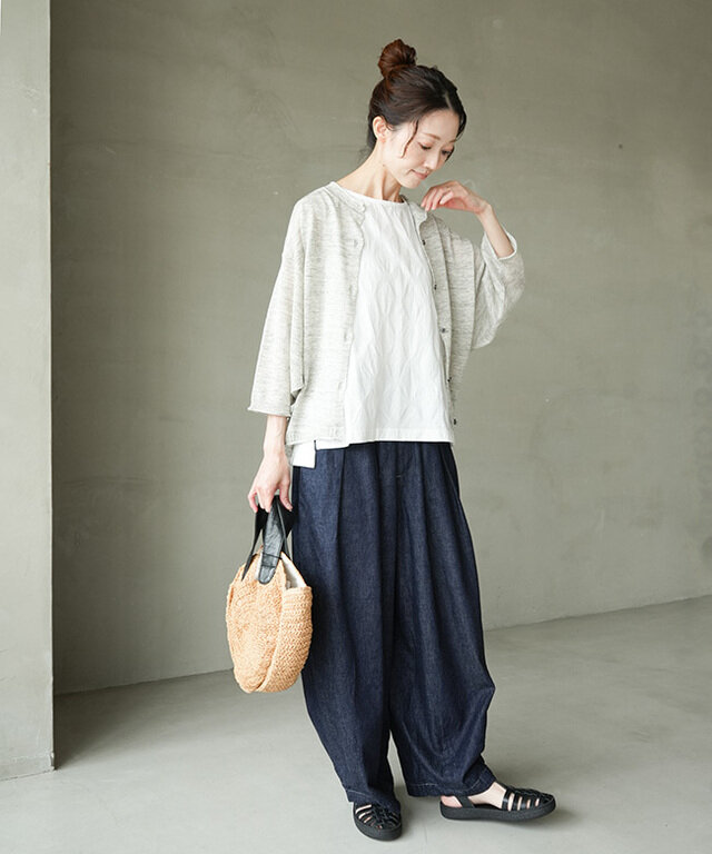 身長:164cm / カラー:81.グレー / サイズ:FREE