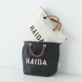 HAIDA｜キャンバス トゥヒル コレクション Mサイズ トートバッグ HAI05-TOW-M ハイダ