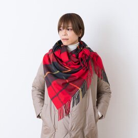 Johnstons of Elgin｜ストール Woven Stole-Wallace-Yellow Deco