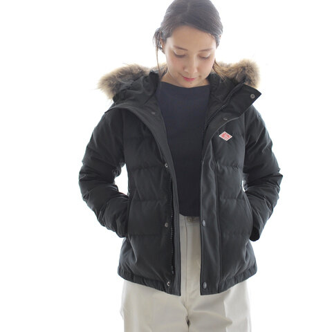 【2020AW】DANTON|フード ファー ショート ダウンジャケット JD-8931LAS ダントン