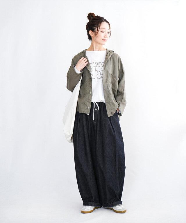 身長:164cm / カラー:03 グレー / サイズ:one size