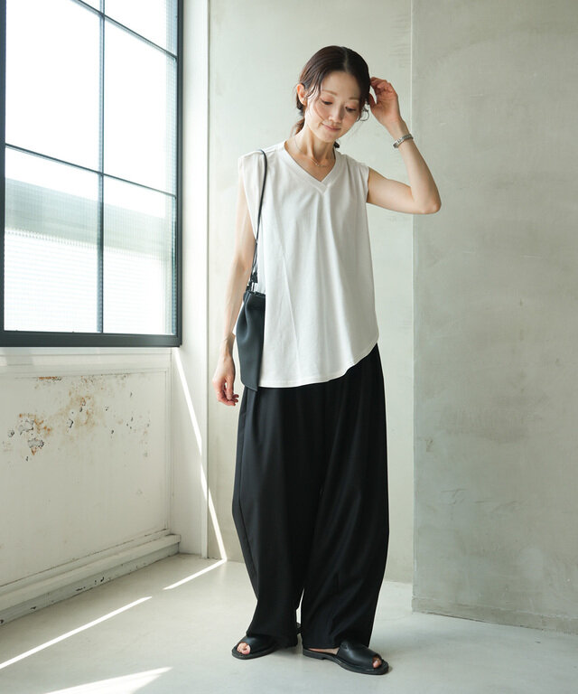 身長:164cm / カラー:11 off white / サイズ:f