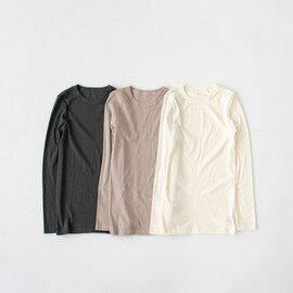 くらすこと|コットンクルーネックカットソー「くらすことの日常生活着」