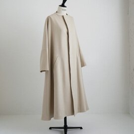 Mochi｜no collar coat [off beige]