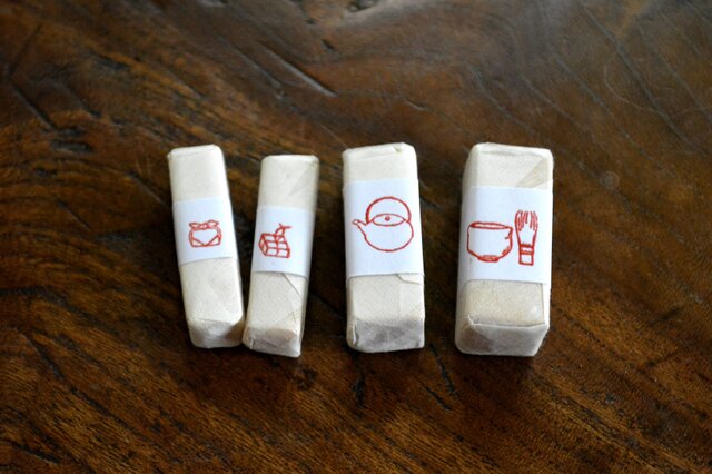 工房 蓮|遊楽の印〈包み / お茶〉