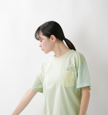 orSlow｜コットン 4トーン ポケット Tシャツ 01-0024-fn