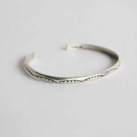 Indian Jewelry|indian jewelry インディアンジュエリー ナバホ シルバー925B バングル スタンプワーク