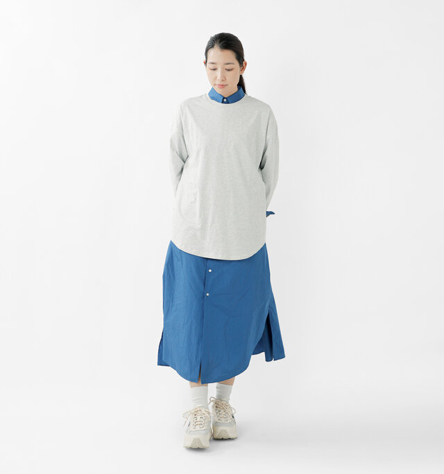 model mizuki：168cm / 50kg 
color : off white / size : 24.0cm