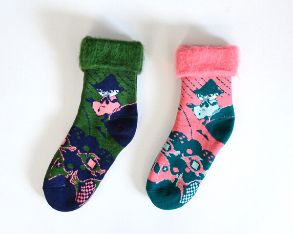 Toivo Mokomoko Sukka もこもこソックス ムーミンとスナフキン マルクト マルクト キナリノモール Toivo Mokomoko Sukka もこもこソックス ムーミンとスナフキン マルクト マルクト キナリノモール