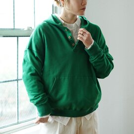 NATURAL LAUNDRY|セントラル裏毛 フードプルオーバー | 7264C-018