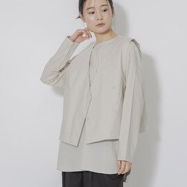 TUTIE.|コットンサイドスリットブラウス