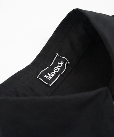 Mochi｜puff sleeve dress [black]