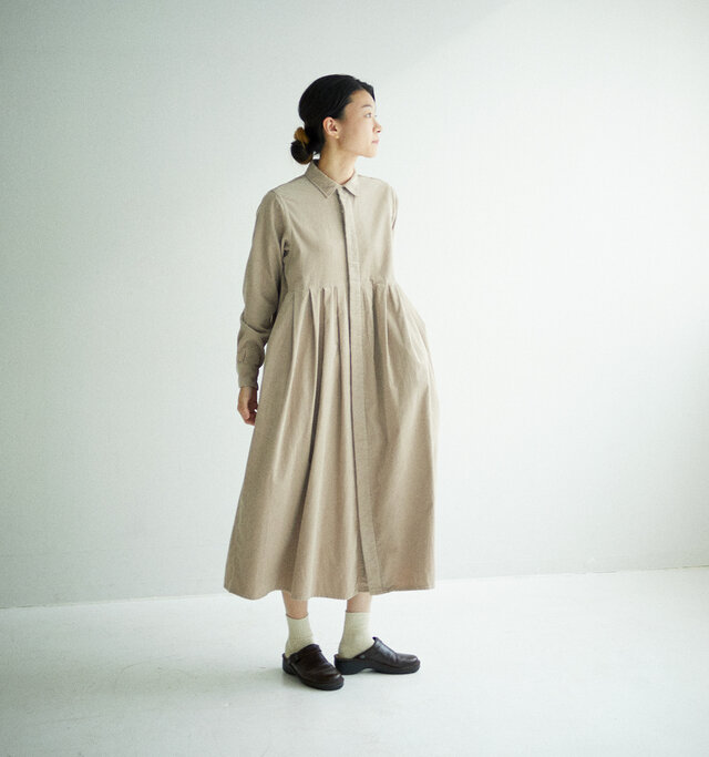 モデル161cm 着用サイズ:0(BEIGE)