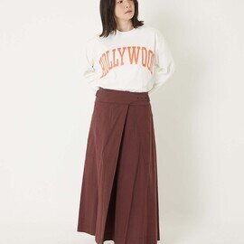 HOLLYWOOD RANCH MARKET|バウンサーテンジク カレッジロゴ ロングスリーブTシャツ