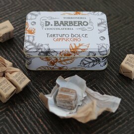 BARBERO｜トリュフチョコレート カプチーノ缶/ホワイトチョコレート
