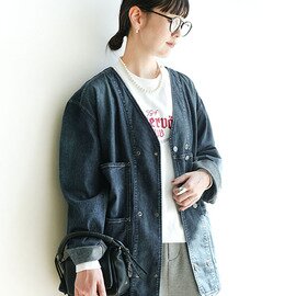 Shinzone|NO COLLAR COVERALL ノーカラーカバーオール レディース トップス 25AMSJK01