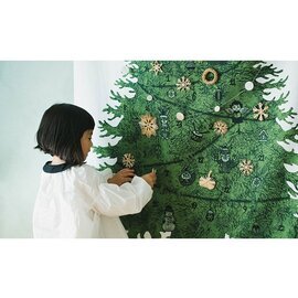 nunocoto｜クリスマスツリータペストリー：さこももみ [ネコポス対応]