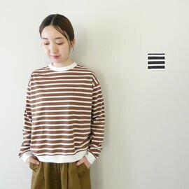 Hands of creation|18/天竺ボーダークルーネックプルオーバー(1640871)ハンズオブクリエイション