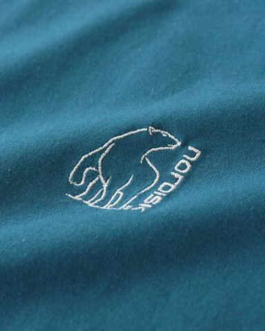 Nordisk｜オーガニックコットン エンブロイダリー ロゴ Tシャツ NU11301 ノルディスク