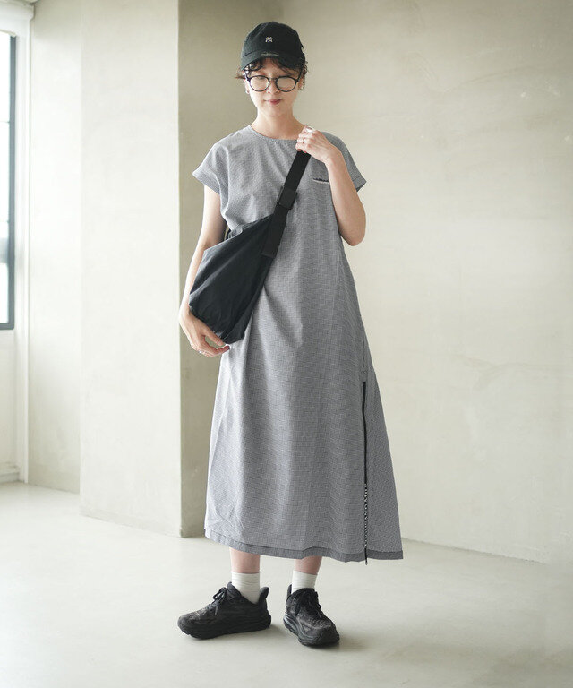 身長:165cm / カラー:BLACK CK / サイズ:F