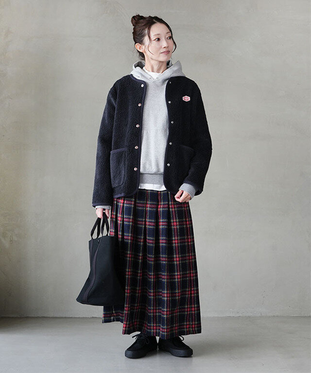 身長:164cm / カラー:NAVY/着用サイズ:36