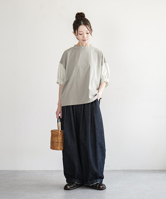 身長:164cm/着用カラー:grege/着用サイズ:FREE