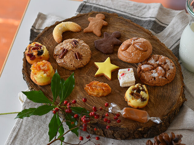 Patisserie Bouquet|デセール ド ノエル(13種のクリスマス菓子)