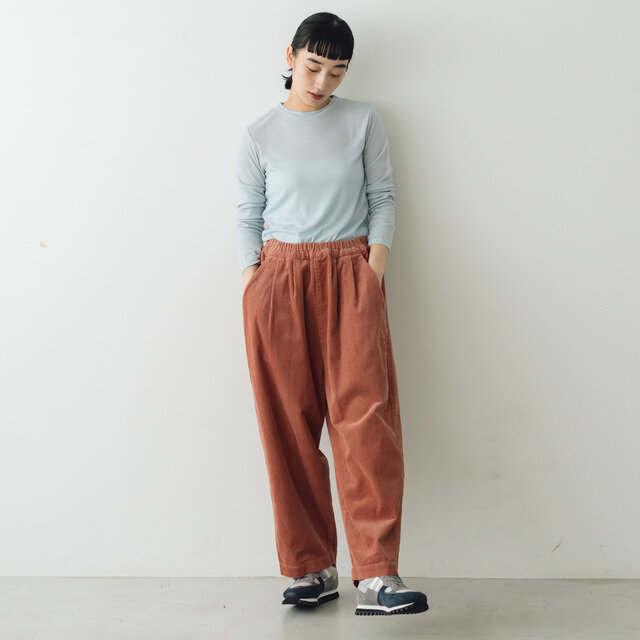 くらすこと|コーデュロイパンツ「くらすことの日常生活着」