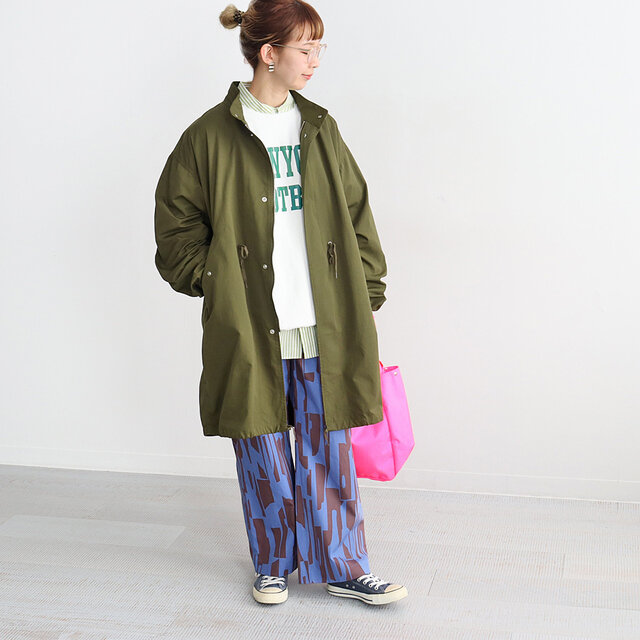 もちろん、タイツなどを重ねて今からでも着用いただけますよ〜◎
春アウターとの合わせもぜひ楽しんでいただきたいです!