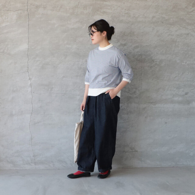 身長:162cm(offwhite×blue着用)