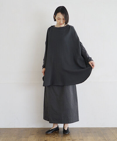 Mochi｜cocoon vest (charcoal grey)