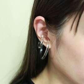 _cthruit|_cthruit ear cuff_shilhouette 〇 イヤーカフ 【Clear】