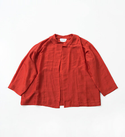 Veritecoeur|【SALE】ボタンレスジャケット VC-2462A ジャケット アウター トップス