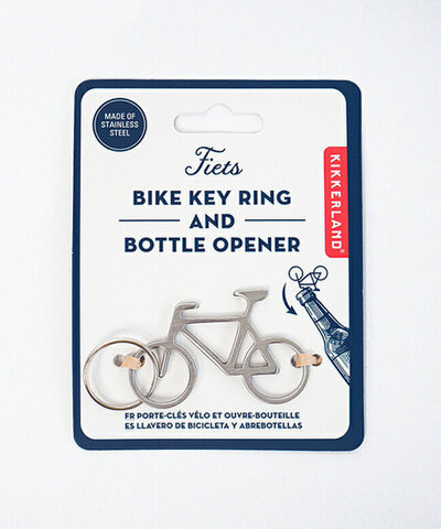 KIKKERLAND|Bike Key Ring And Bottle Opener バイク キーリング アンド ボトルオープナー 栓抜きキーホルダー kkr99