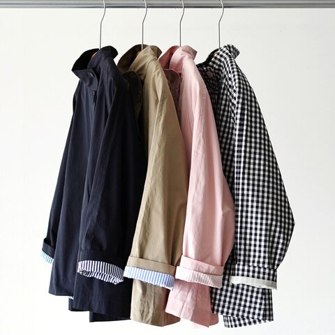 PONT DE CHALONS|ライナー付 スタンドカラー ショートコート ライトアウター 22580114 ポンデシャロン