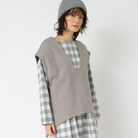 TUTIE.|コットン裏毛起毛ベスト PRE SALE