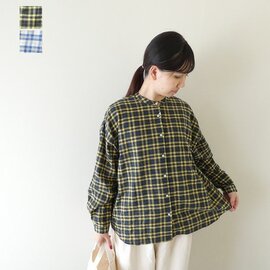 PK シャーリングチェックバンドカラービッグシャツ(PN2533513)